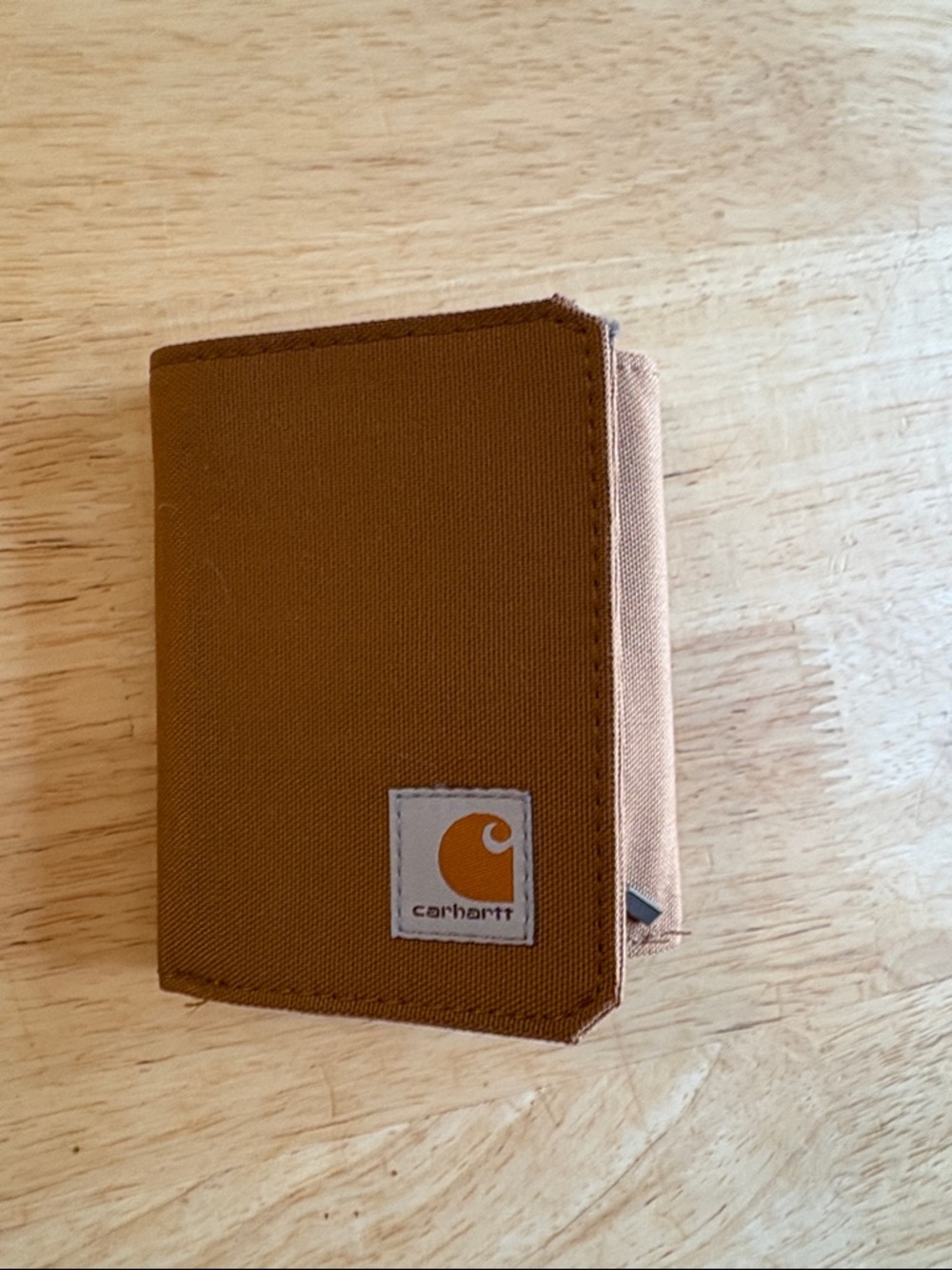 Carhartt Tan Canvas Bifold Wallet Never used